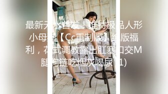 最新无水首发！推特极品人形小母狗【Cc重制版】绝版福利，花式调教露出肛塞口交M腿狗链吃烟灰喝尿 (1)