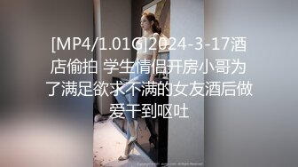 [MP4/1.01G]2024-3-17酒店偷拍 学生情侣开房小哥为了满足欲求不满的女友酒后做爱干到呕吐