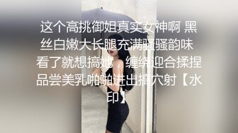 这个高挑御姐真实女神啊 黑丝白嫩大长腿充满骚骚韵味 看了就想搞她，缠绕迎合揉捏品尝美乳啪啪进出搞穴射【水印】