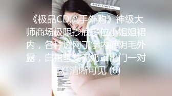 《极品CD魔手外购》神级大师商场极限抄底多位小姐姐裙内，各种透网丁字内裤阴毛外露，白裙骚女无奶罩出门一对车灯清晰可见 (6)