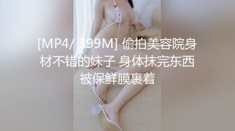 [MP4/ 399M] 偷拍美容院身材不错的妹子 身体抹完东西被保鲜膜裹着