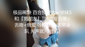 极品稀缺 百合预警大一学妹S和『男朋友』T的恋爱日常+舌吻+做爱 各种姿势 非常会玩 光声就可射 (1)